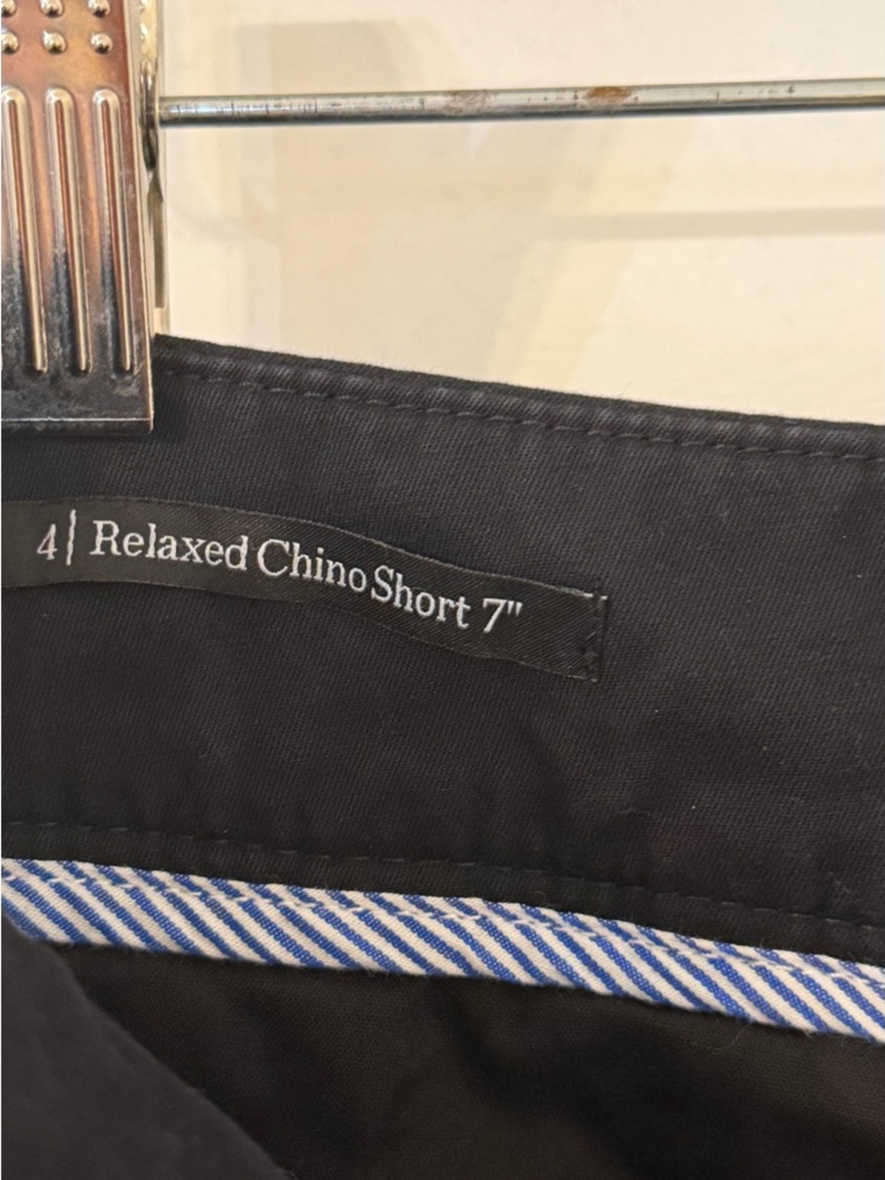 Talbots Black Casual Chino Shorts